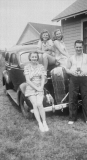 Helen and Peter with Violet and Rose_(in back.)